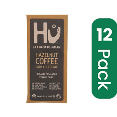 Hu - Dark Chocolate Br Hazelnut Coffee -2.1 oz (Pack of 12) - Image 1