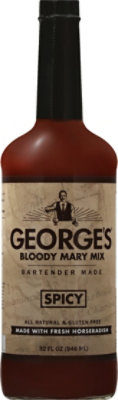 George's Spicy Bloody Mary Mix - 32 Fl. Oz. - Image 2