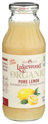 Lakewood Organic Pure Lemon Juice - 12.5 Ounce (Pack of 12) - Image 4