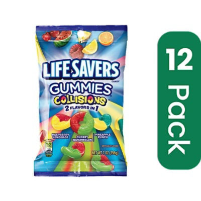 Life Savers Collisions Gummies - 7 Ounce (Pack of 12) - Image 1