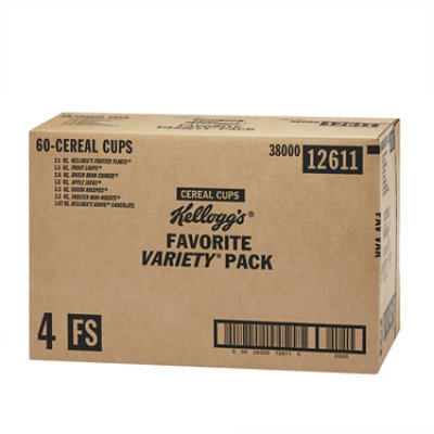 Cereal In A Cup Assorted Pack Favorites 1.85 Ounce (Pack of 60) - Image 2