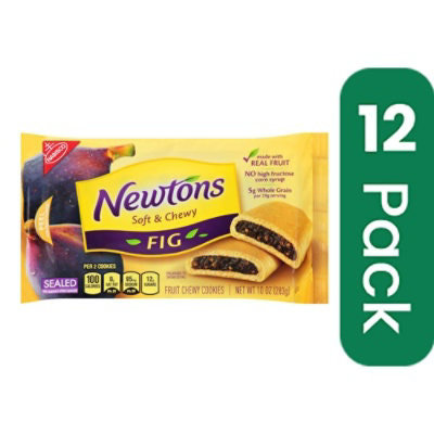 Nabisco Newtons Soft and Chewy Fig Cookies - 10 Ounce (Pack of 12) - Image 1
