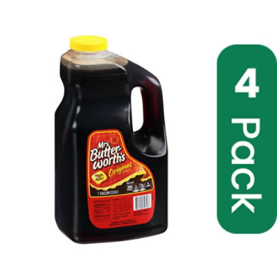 Syrup Mrs Butterworth 1 Gallon (Pack of 4) - Image 1