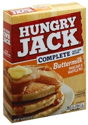 Hungry Jack Complete Buttermilk Pancake and Waffle Mix - 32 Ounce (Pack of 6) - Image 3