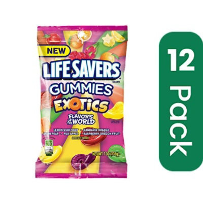 Life Savers Gummies Exotics - 7 ounce (Pack of 12) - Image 1