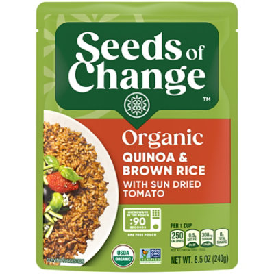 Seeds Of Change Organic Quinoa And Brown Rice With Sun Dried Tomato - 8.5 Oz - Image 2