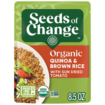 Seeds Of Change Organic Quinoa And Brown Rice With Sun Dried Tomato - 8.5 Oz - Image 1