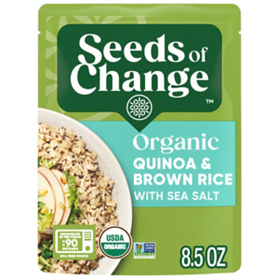 Seeds Of Change Organic Quinoa And Brown Rice With Sea Salt - 8.5 Oz - Image 1