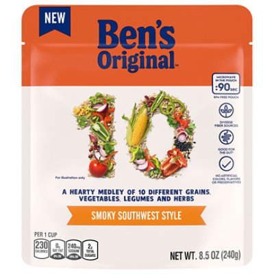 Bens Original 10 Medley Smoky Southwest - 8.5 OZ - Image 1