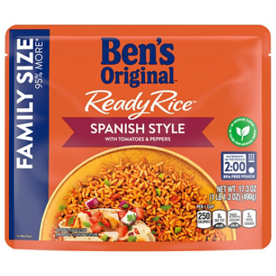 Bens Original Ready Rice Spanish Style Family Size Rice - 17.284O - Image 4