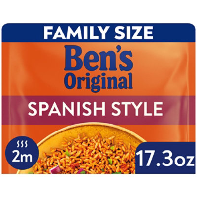 Bens Original Ready Rice Spanish Style Family Size Rice - 17.284O - Image 3