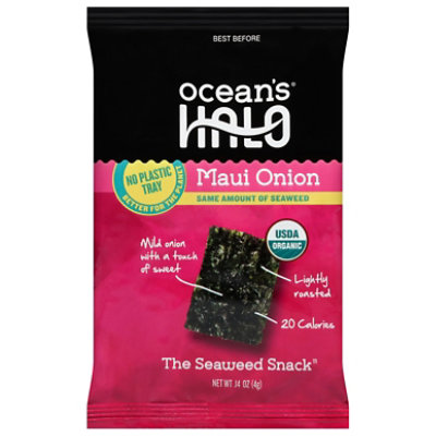 Ocean's Halo Maui Onion Seaweed Snack - 0.14 Oz - Image 3