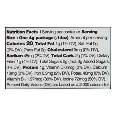 Ocean's Halo Maui Onion Seaweed Snack - 0.14 Oz - Image 4