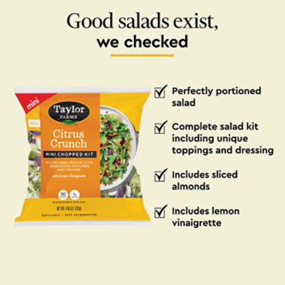 Taylor Farms Citrus Crunch Mini Chopped Salad Kit - 4.65 Oz - Image 6