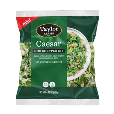 Taylor Farms Caesar Mini Chopped Salad Kit - 4.42 Oz
