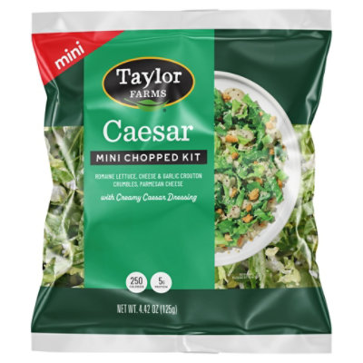 Taylor Farms Caesar Mini Chopped Salad Kit - 4.42 Oz - Image 1