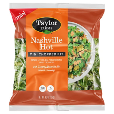 Taylor Farms Nashville Hot Mini Chopped Salad Kit - 4.3 Oz - Image 2