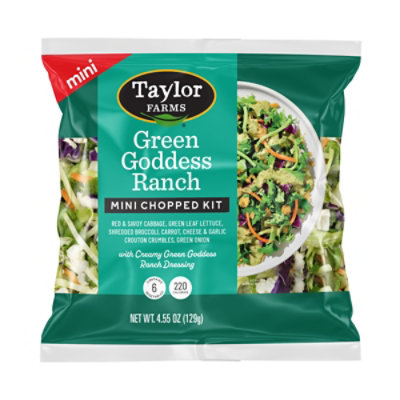 Taylor Farms Green Goddess Mini Chopped Salad Kit - 4.55 Oz