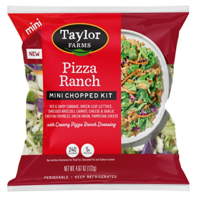 Taylor Farms Pizza Ranch Mini Chopped Salad Kit - 4.67 Oz - Image 1