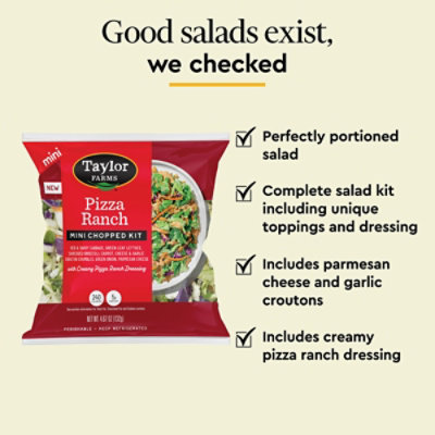 Taylor Farms Pizza Ranch Mini Chopped Salad Kit - 4.67 Oz - Image 6