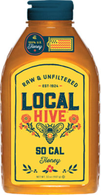 Local Hive So Cal Honey Bottle - 32 Oz - Image 2