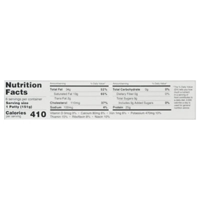 Miami Beef Angus Beef Patties - 32 Oz - Image 3