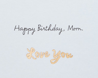 American Greetings Gratitude Floral Birthday Card for Mom - Each - Image 5