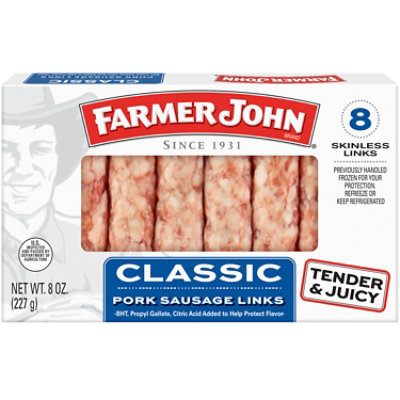 Farmer John Breakfast Links - 8 Oz - Image 1