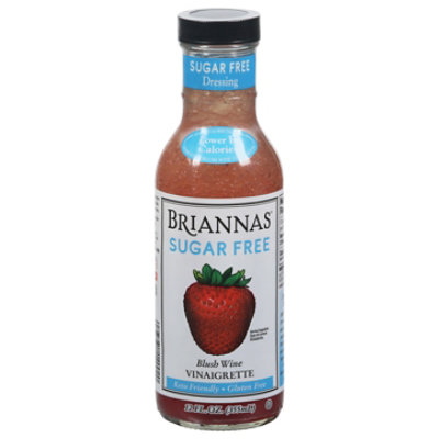 Briannas Sugar Free Blush Wine Vinaigrette - 12 OZ - Image 3