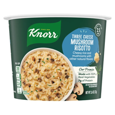 Knorr Side Meal Three Cheese Mushroom Risotto - 2.6 Oz - Image 2