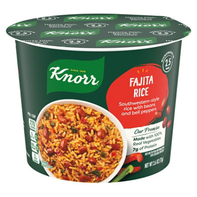 Knorr Side Meal Fajita Rice Cup - 2.6 Oz - Image 3