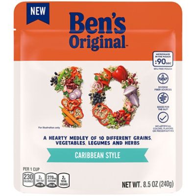 Ben's Original 10 Medley Caribbean Style - 8.5 OZ - Image 2