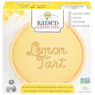 6 Inch Raised Gluten Free No Meringue Lemon Pie - 7 Oz - Image 3