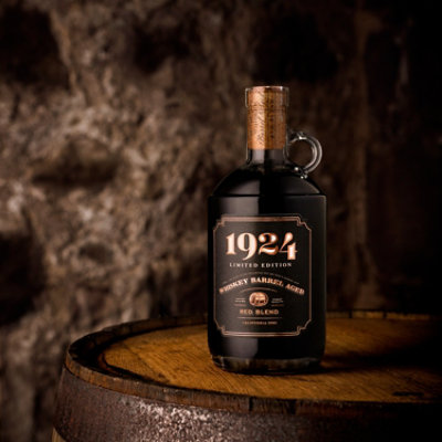 1924 Whiskey Barrel Aged Red Blend Wine - 750 ML - Image 4