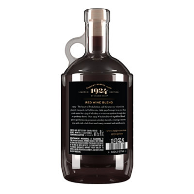 1924 Whiskey Barrel Aged Red Blend Wine - 750 ML - Image 8