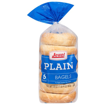 Jewel Plain Bagels - 20 Oz - Image 1