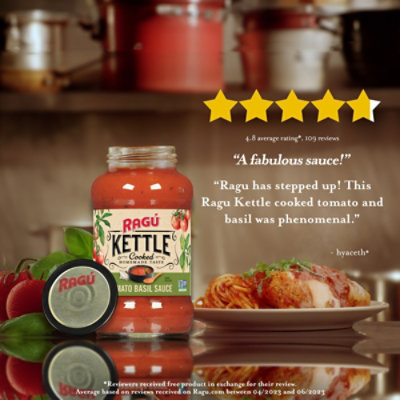 Ragu Kettle Cooked Tomato Basil Pasta Sauce - 24 Oz - Image 4