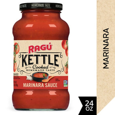 Ragu Kettle Cooked Marinara Pasta Sauce - 24 Oz