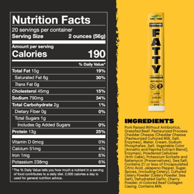 Sweetwood Fatty Jalapeno & Cheddar - 2 Oz - Image 4