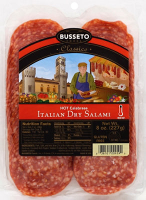 Busseto Calabrese Hot Sliced - 8 OZ - Image 2