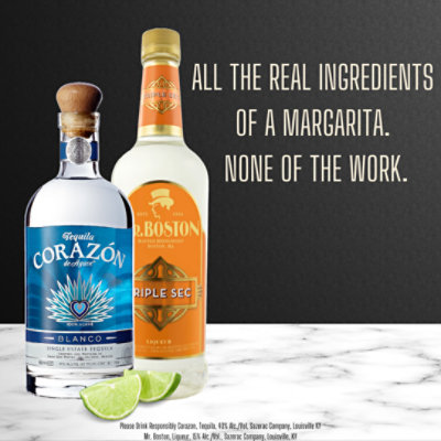 Heublein Corazon Margarita, 375ml 40 Proof - 375 ML - Image 2