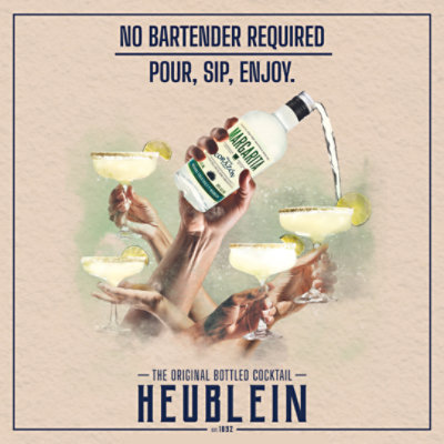 Heublein Corazon Margarita, 375ml 40 Proof - 375 ML - Image 4