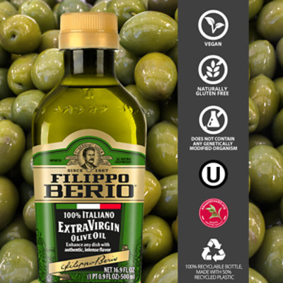 Filippo Berio Extra Virgin 100% Italiano Olive Oil - 16.9 Oz - Image 7