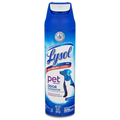 Lysol Pet Solutions Fresh Scent Odor Eliminator - 15 Fl. Oz. - Image 1