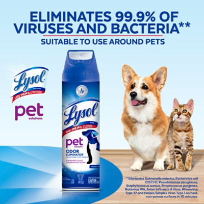 Lysol Pet Solutions Fresh Scent Odor Eliminator - 15 Fl. Oz. - Image 4