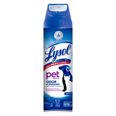 Lysol Pet Solutions Fresh Scent Odor Eliminator - 15 Fl. Oz. - Image 2