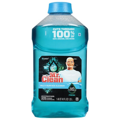 Mr. Clean Fresh Multi Surface Cleaner With Unstopables - 45 Fl. Oz ...