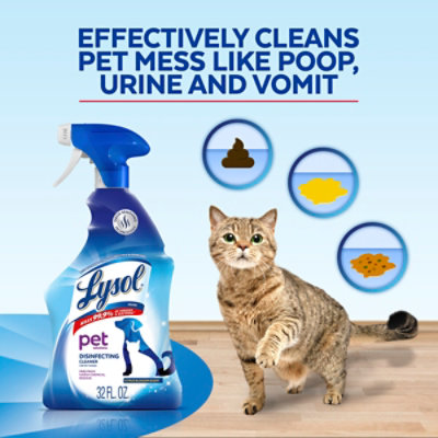 Lysol Pet Solutions Citrus Blossom Scent Disinfecting Cleaner - 32 Fl. Oz. - Image 5