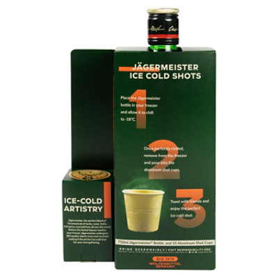 Jagermeister With Shot Cups Gift Set - 750 Ml - Image 4