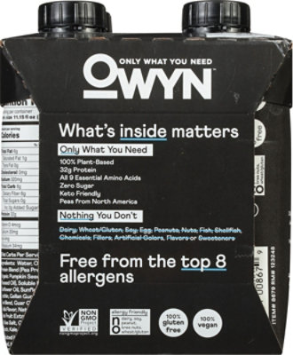 Owyn Pro Elite High Protein Vanilla Shake  - 4-11.15 Fl. Oz. - Image 6